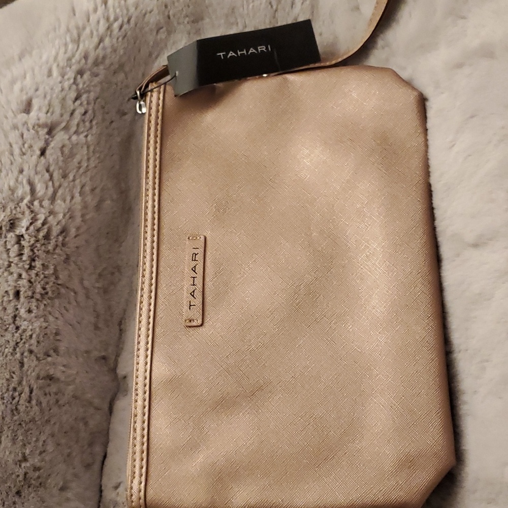 Tahari Cosmetic Bag w free Almay shadow